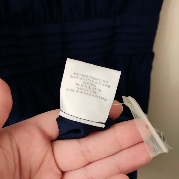 Modcloth Fervour Windy City Blue A Line Dress M - Picture 5 of 8